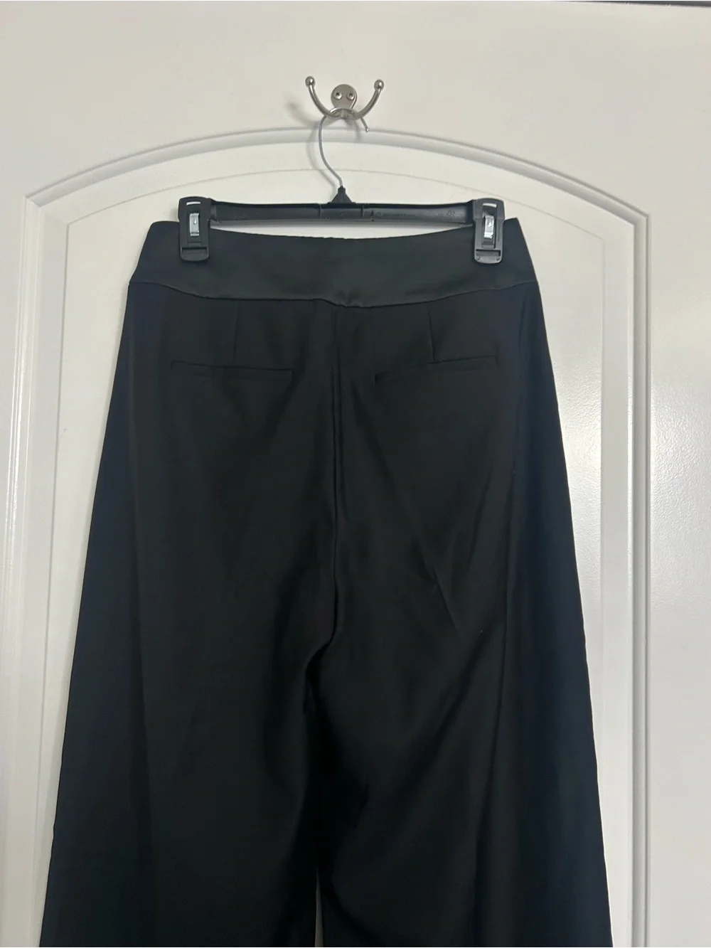 J. Crew Collection wide-leg trouser pant 100% wool size 2 chic preppy academia